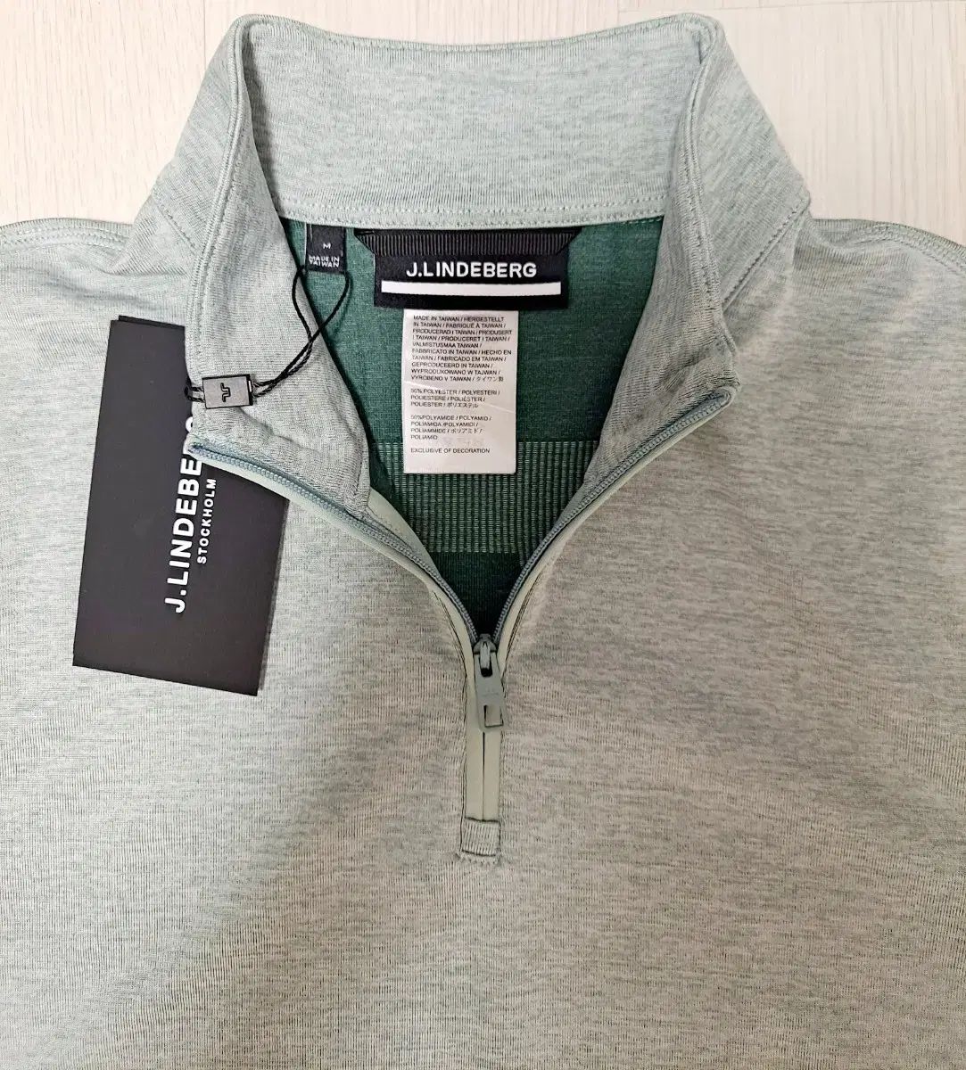 ハーフジップ 長袖