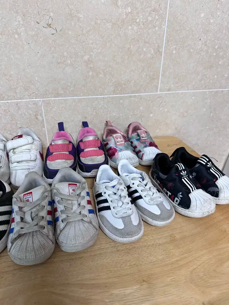 NIKE(ナイキ) adidas(アディダス) 120 サイズ 9 ペア + 1 ペア 低学年男子】ナイキや