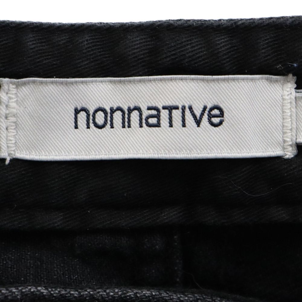 nonnative (ノンネイティブ) Rags McGREGOR DWELLER 5P JEANS COTTON CORD OVERDYE ラグスマックレガー  ストレッチデニムスキニージーンズ ジーンズ ブラック NN-P2651 - 売り出し銀座