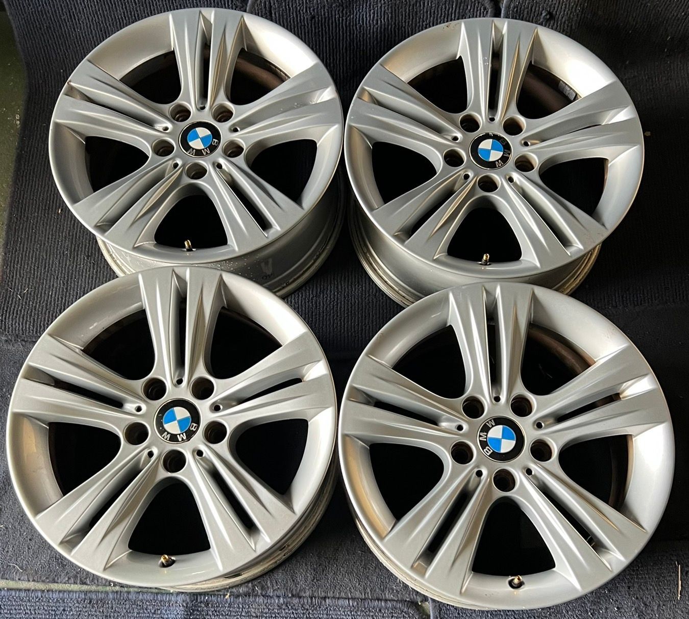 BMW F30|F31 3シリーズ 純正 17インチ ホイール4本 7.5J 37 PCD120 ハブ径約72 No.615