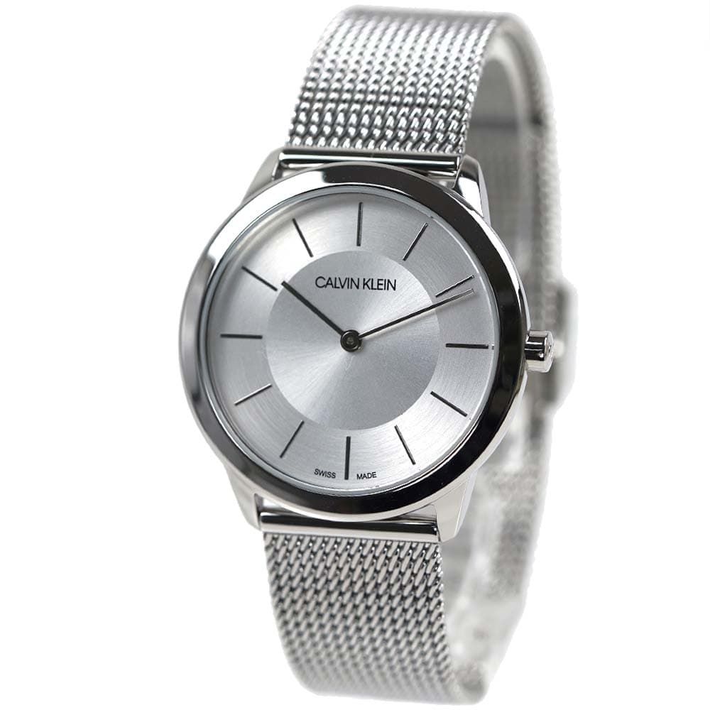 カルバンクライン 腕時計 レディース メンズ ユニセックス ステンレス シルバー 35mm Calvin Klein CK K3M22126