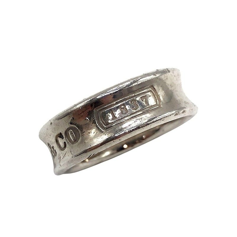 ティファニー TIFFANY＆CO １８３７ ナローリング シルバー 925 メンズ リング 指輪