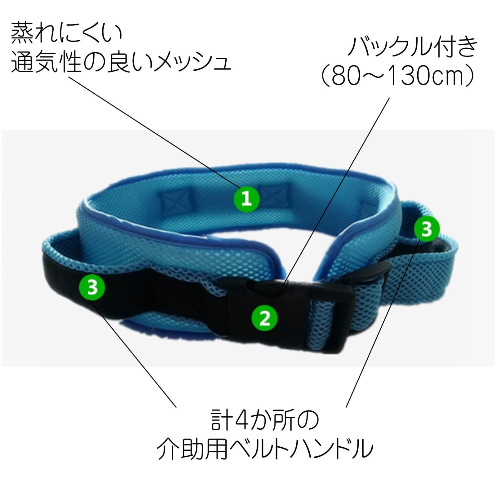 【新着商品】歩行支援 転倒防止 高齢者 セーフティベルト リハビリ 補助 起き上がり 移乗 シート 支援 ベルト 移動用 (腰ベルト1個) 介護用  PIENSE