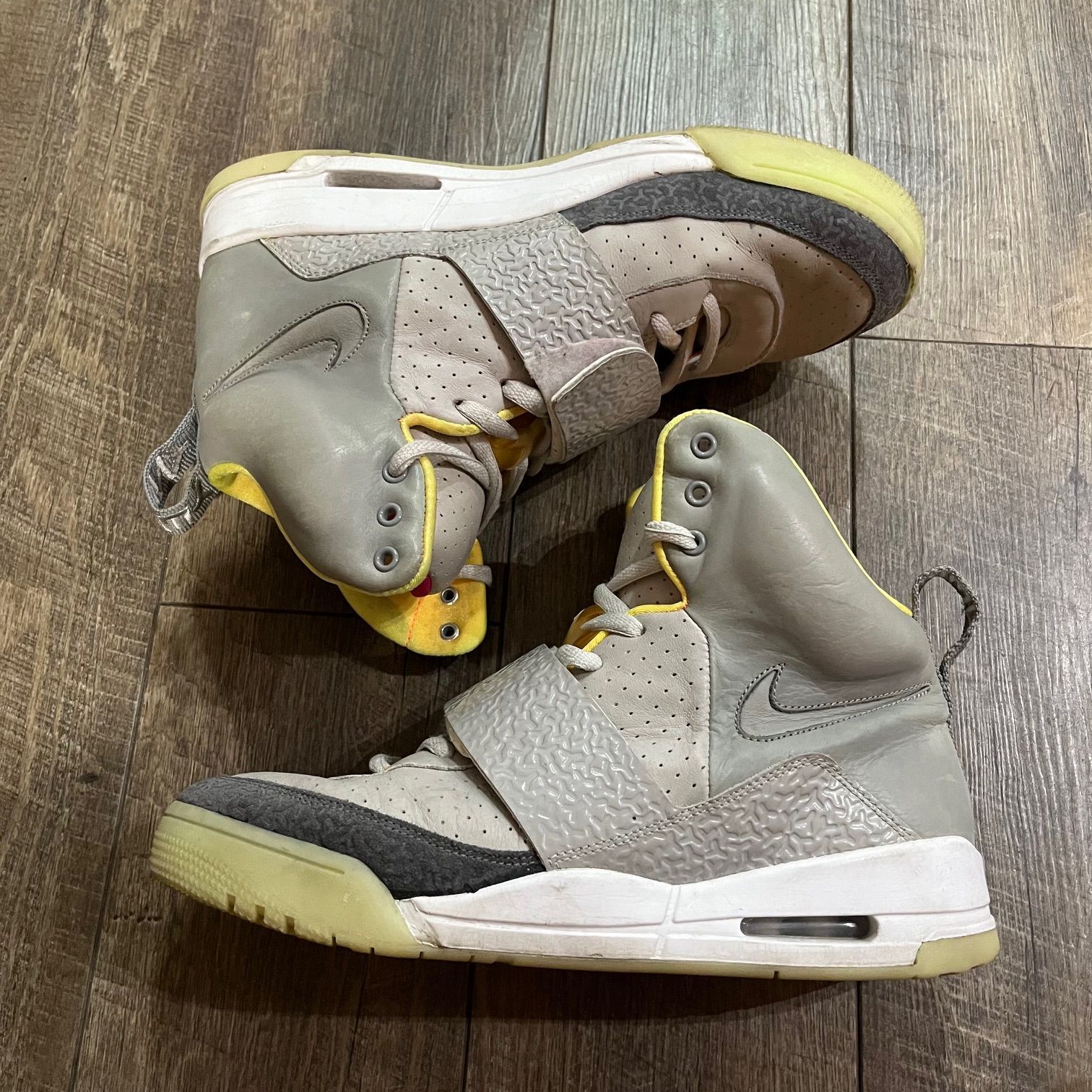 NIKE AIR YEEZY 1 Zen Grey 366164-002 ナイキ エアイージー スニーカー 28.5cm 64666A