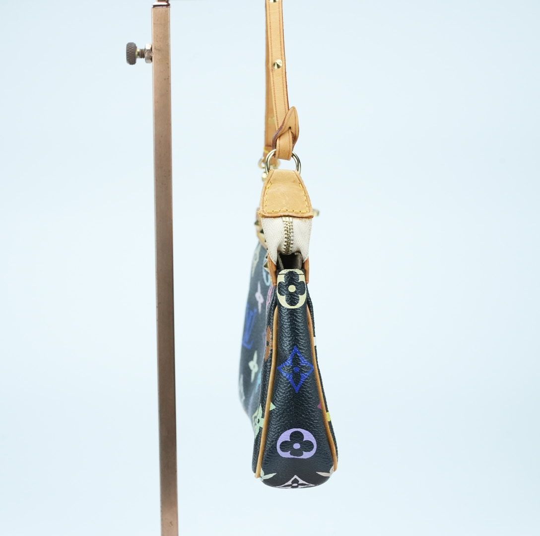 ルイヴィトン ポシェットアクセソワール マルチカラー M92649 村上隆 楽天市場】LOUIS VUITTON ルイヴィトン マルチカラー ポシェット