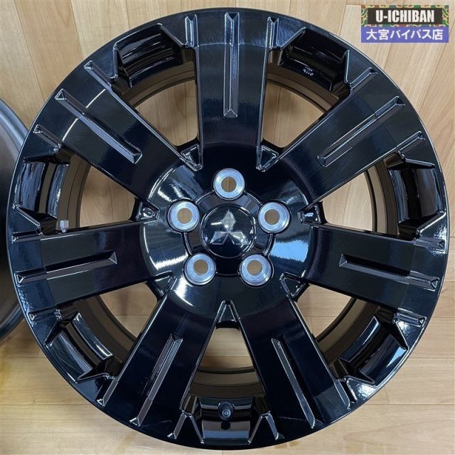 値下げ」デリカD5 シャモニー 純正 ENKEI製 18インチ 7.0J +38 5H 値下げ」デリカD5 シャモニー 純正 ENKEI製 18インチ 7.0J +38 5H