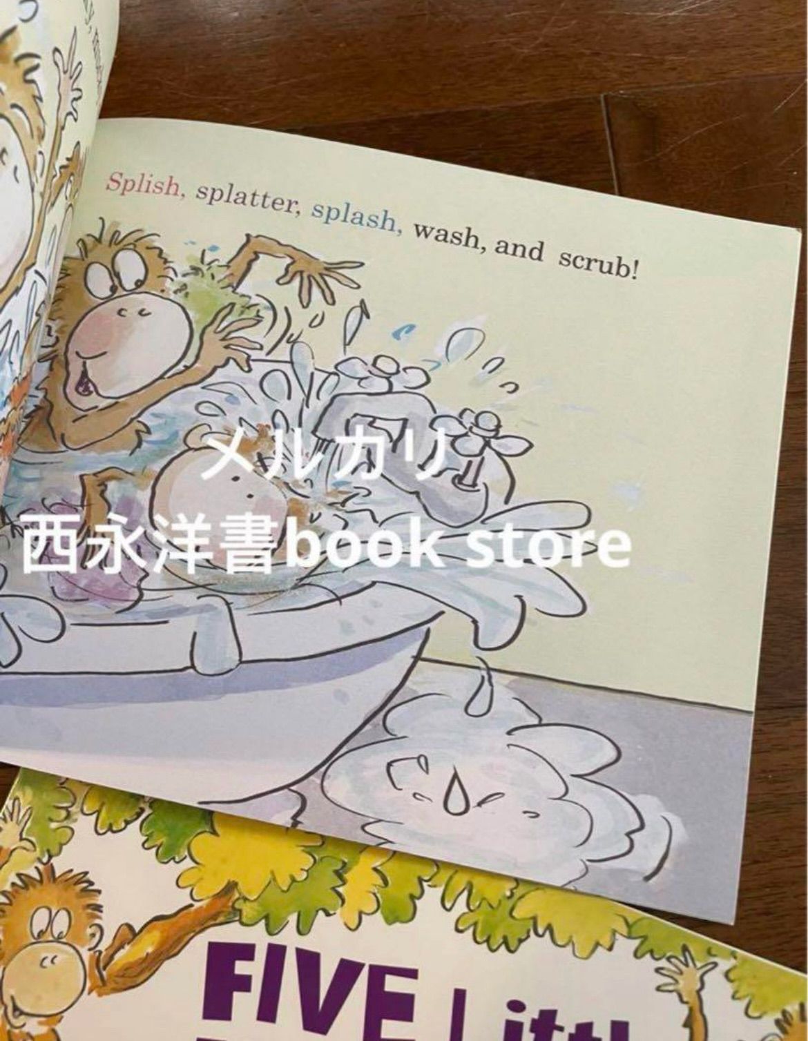 新品未使用】 Five Little Monkeys 絵本セット 全9冊 英語 子供