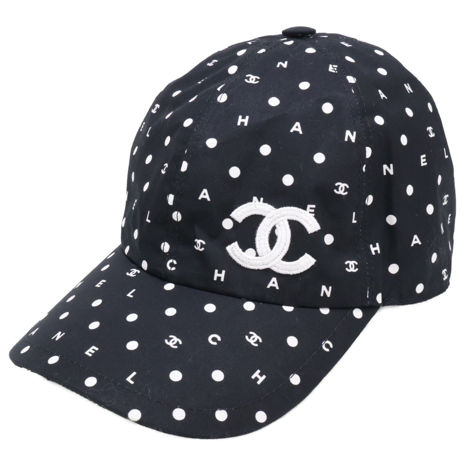 CHANEL シャネル 24P AA9868 ココマーク ベースボールキャップ WWW_NOITHATQUANGTHANH_NET