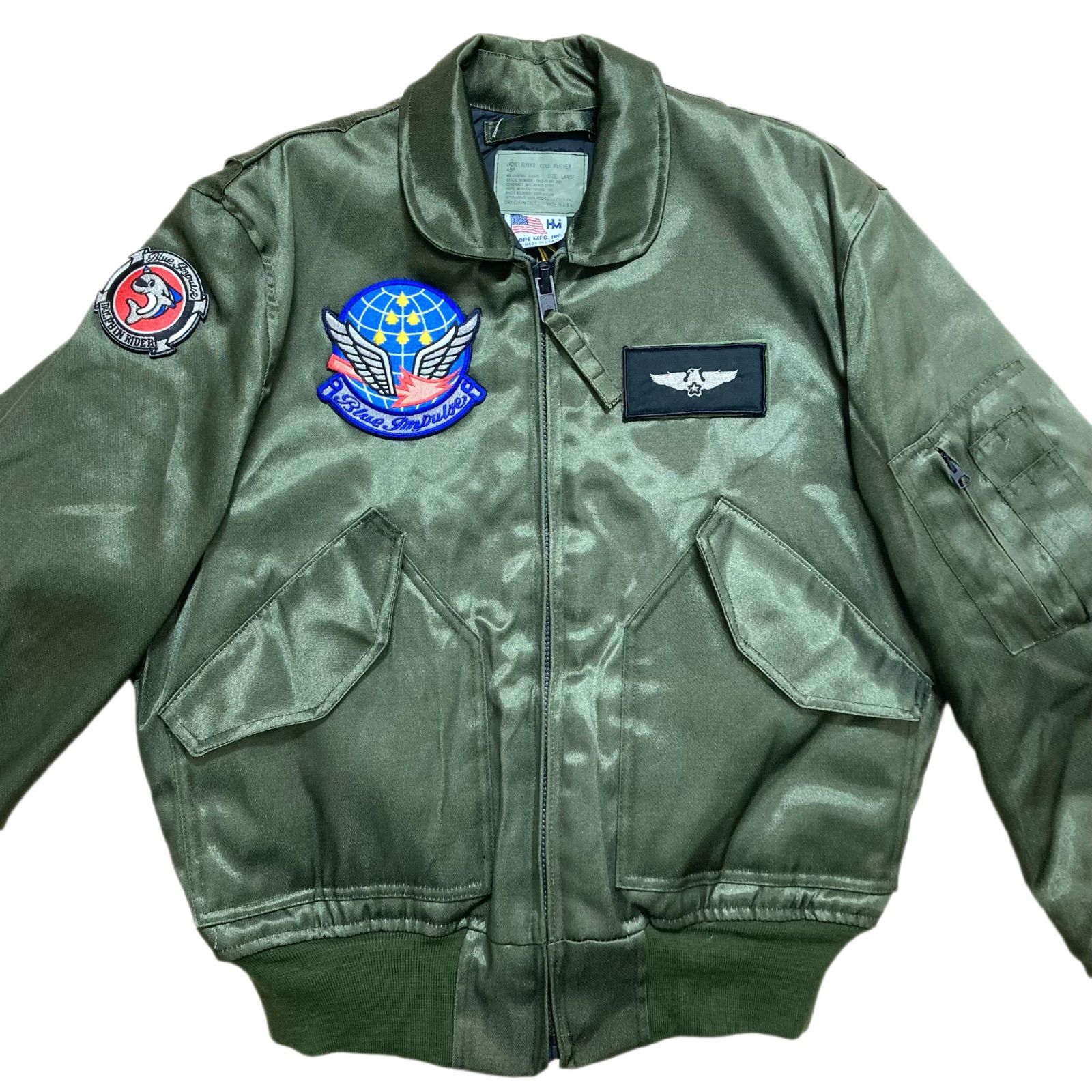 HOPE社 CWU45|P フライトジャケット 航空自衛隊 ブルーインパルス Lサイズ