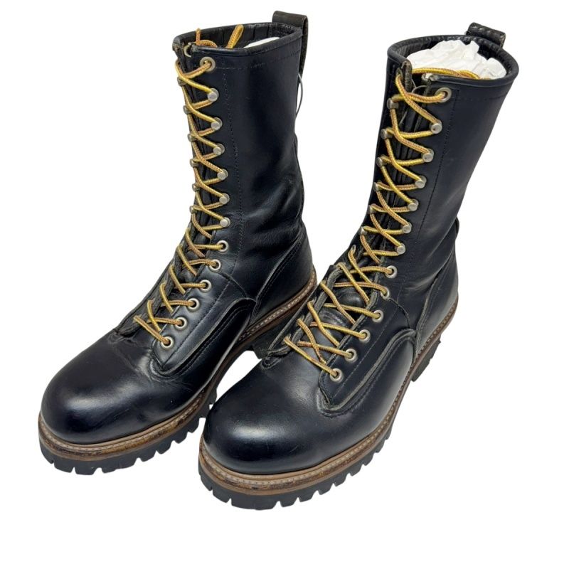 Red Wing レッドウィング 90's 2210 PT91 10inch ロガーブーツ 刺繍羽根タグ 13ホール vibramソール US7.5D 25.5cm USA製