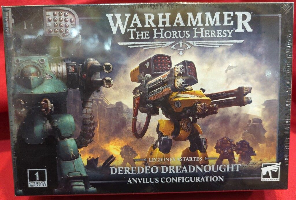 GAMESWORKSHOP THE HORUS HERESY ANVILUS CONFIGURATION DEREDEO DREADNOUGHT