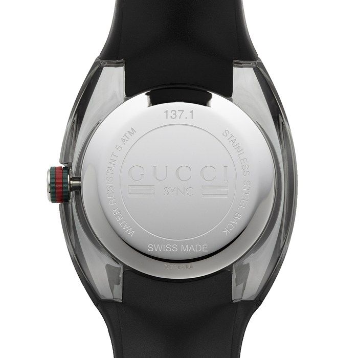 グッチ GUCCI 腕時計 シンク YA137116 インターロッキングG サンレイ  