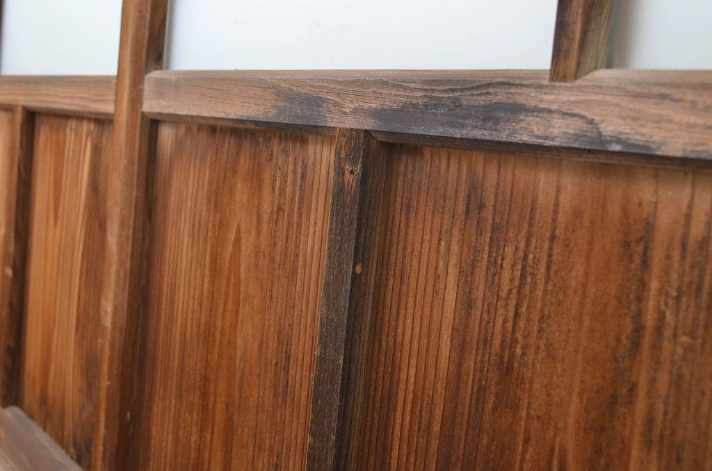 ▽現状販売▽ ガラス窓2枚セット アンティーク建具 レトロ ガラス戸