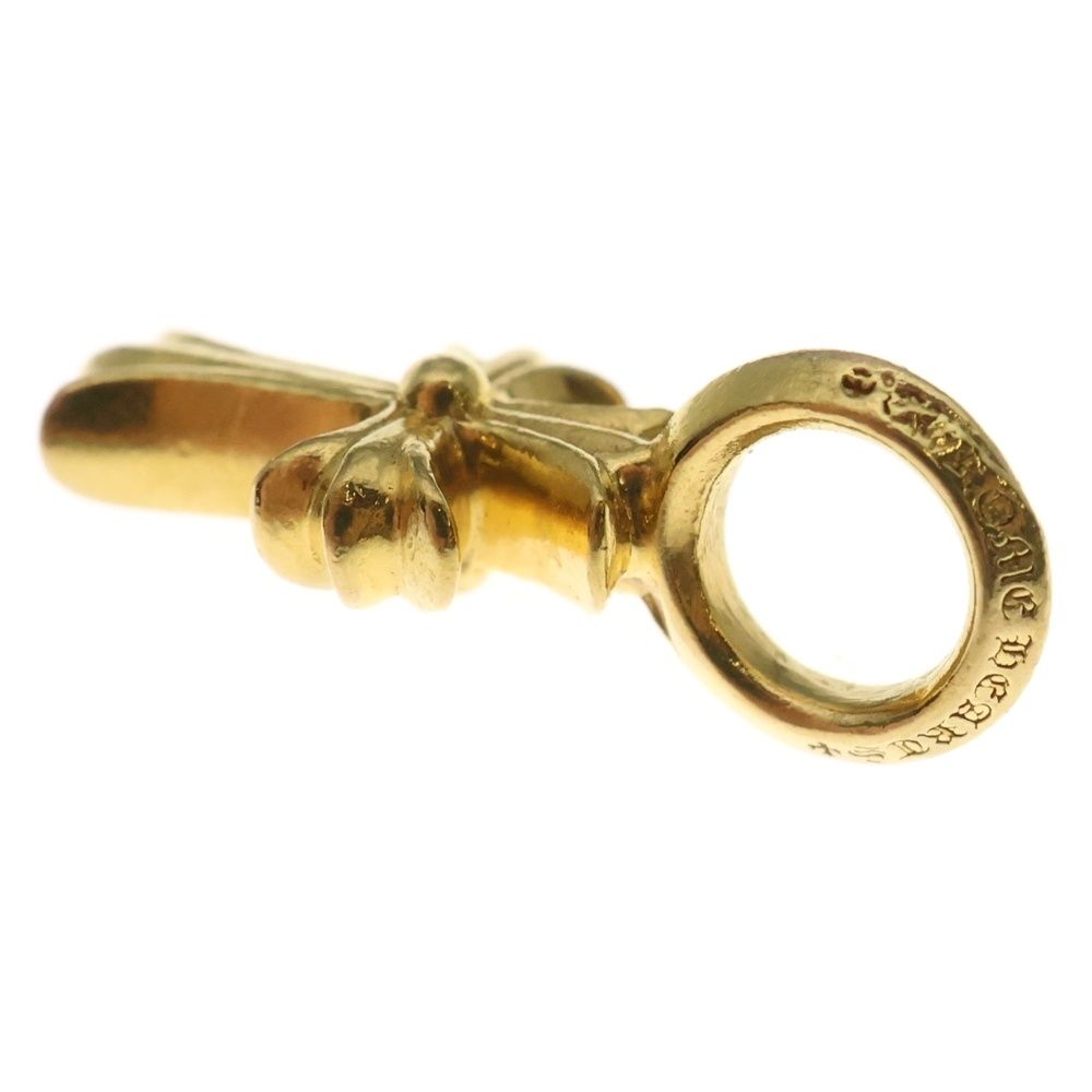  CHROME HEARTS クロムハーツ 22 K STACK CH CROSS V 2 CHクロススタックチャーム ペンダントトップ ゴールド BCA 050 その他 アクセサリー