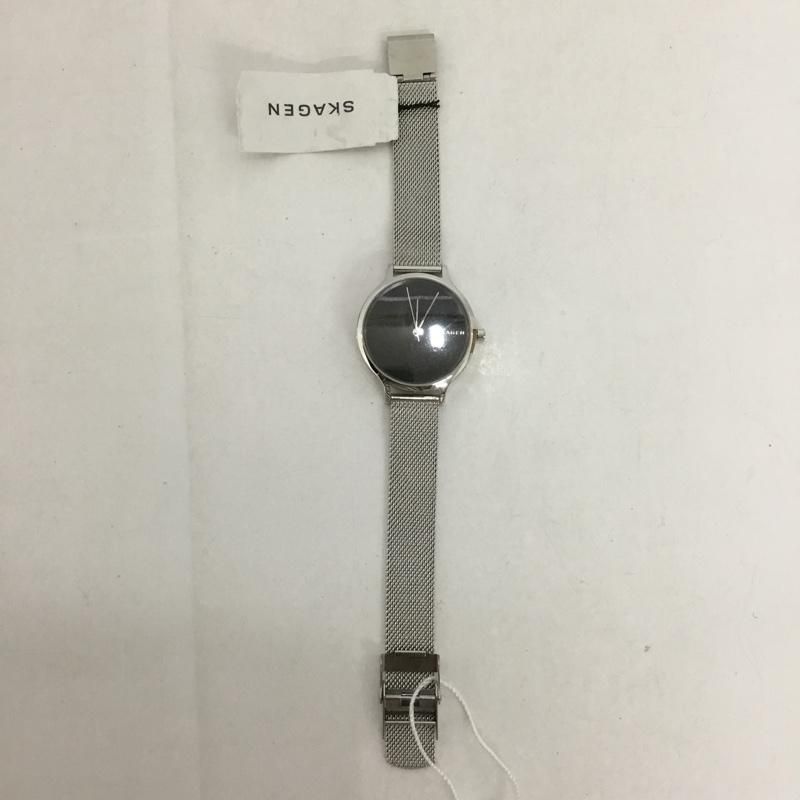 スカーゲン　クォーツ スカーゲンSKAGEN DENMARK クォーツ腕時計