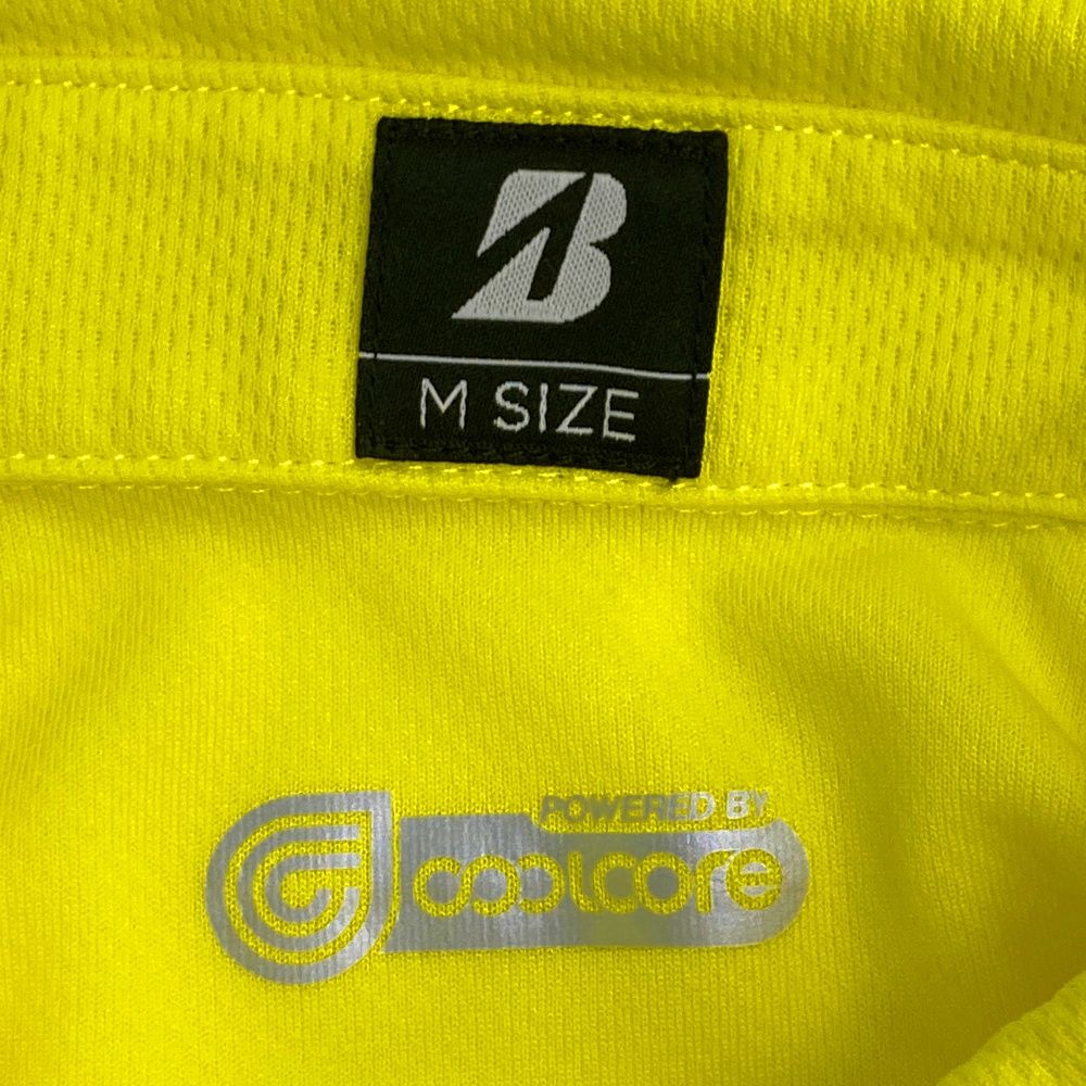 ブリヂストンゴルフ　ポロシャツ　半袖　イエロー　XLサイズ BRIDGESTONE GOLF ブリヂストンゴルフ TOUR B 半袖ポロシャツ