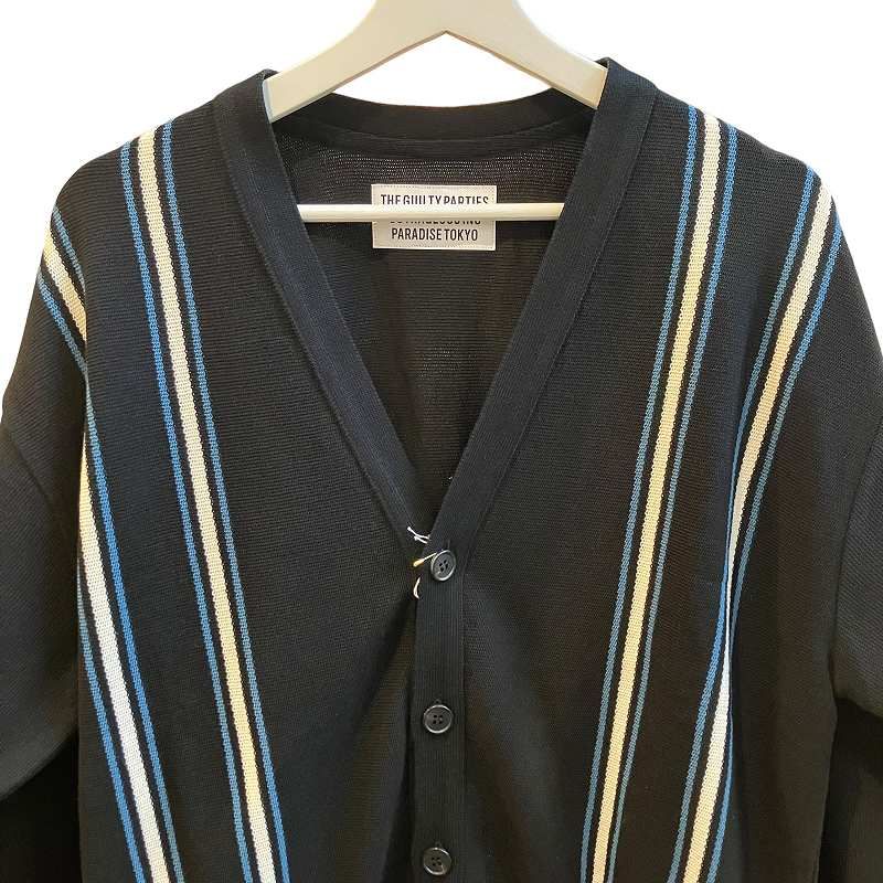 ワコマリア WACKO MARIA タグ付き 24SS ht_STRIPED CARDIGAN ワコマリア WACKO MARIA タグ付き 24SS ht_STRIPED CARDIGAN