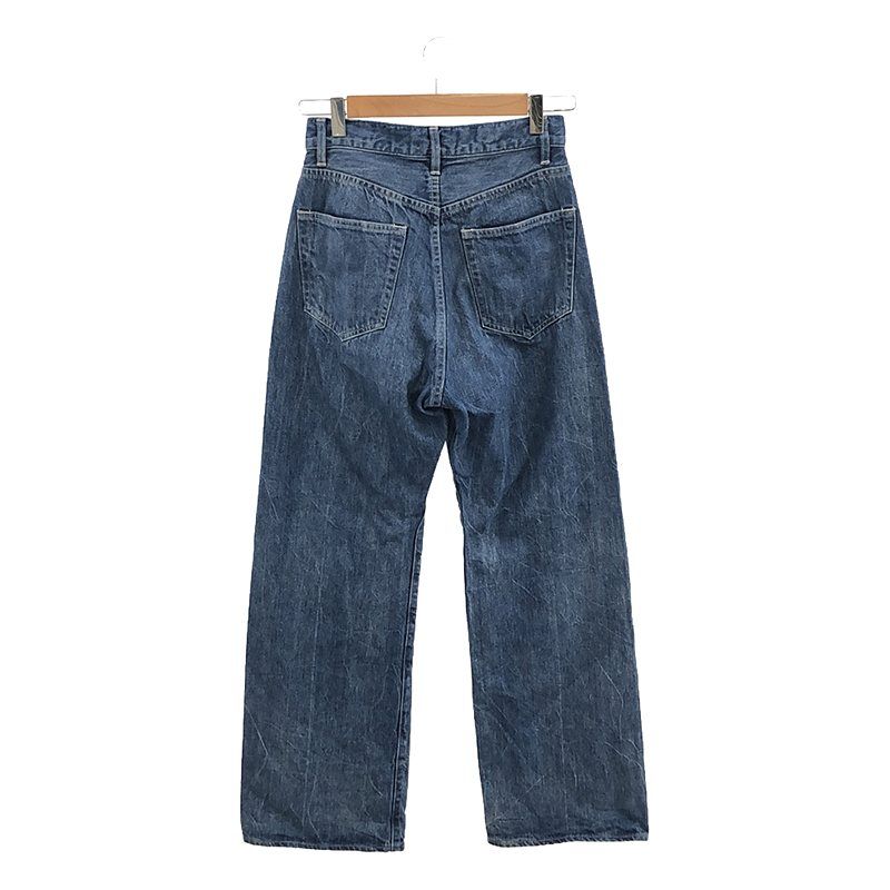 AURALEE / オーラリー | SELVEDGE FADED LIGHT DENIM WIDE PANTS