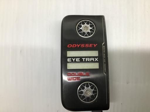 オデッセイ EYE TRAX DOUBLE WIDE 34インチ パター PT スチール フレックスその他 メンズ 男性用 右利き 右用 Cランク ゴルフクラブ