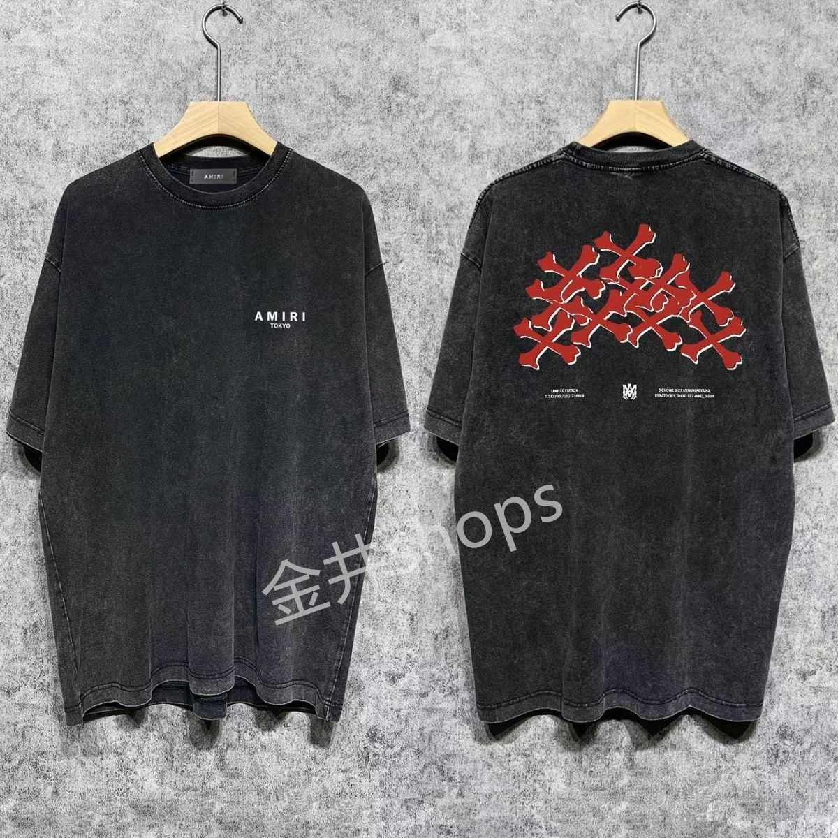 新品 [AMIRI] アミリ Tシャツ 半袖 プリントショートスリーブ 男女兼用 #18 - メルカリ