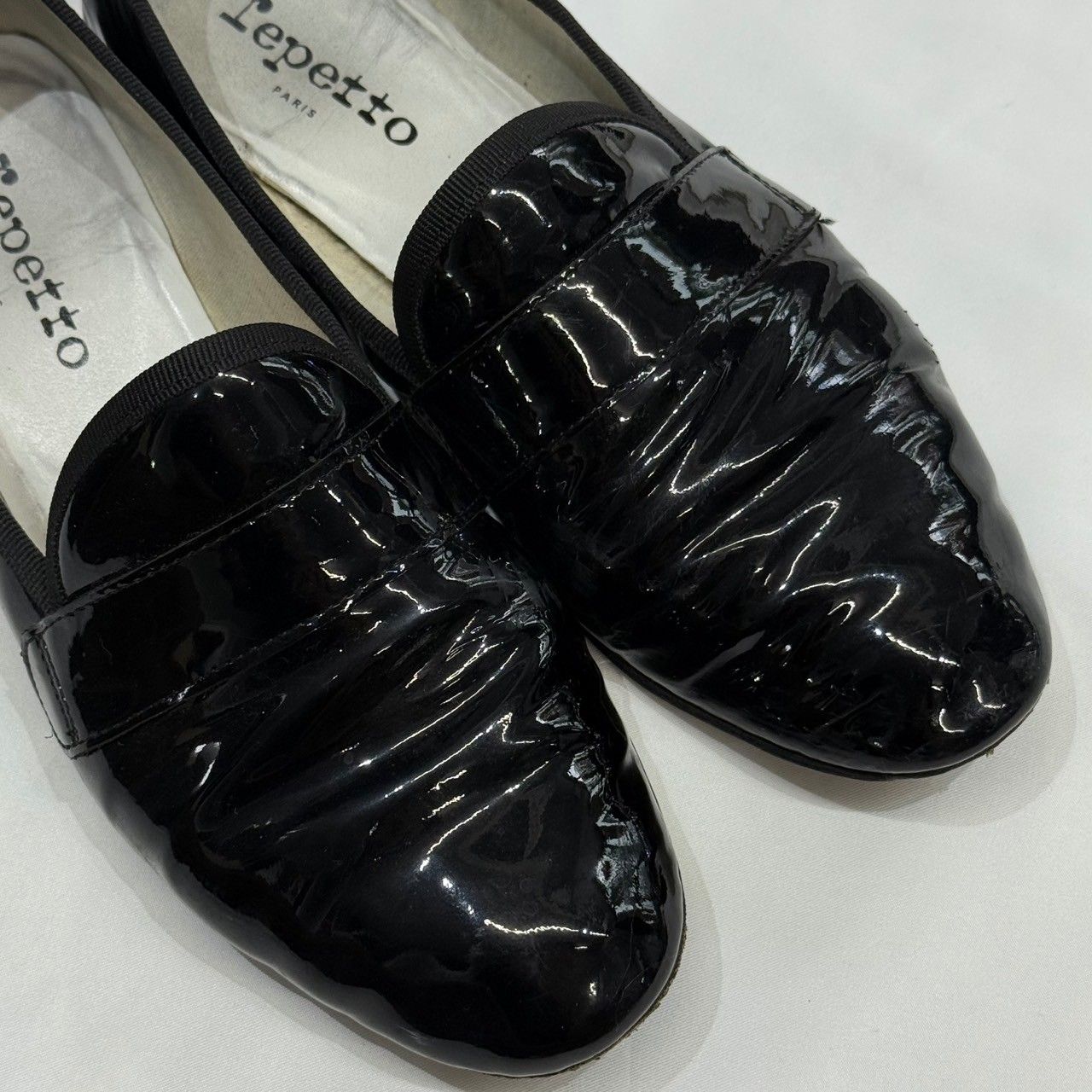 ぶーです！【極美品】Repetto Michael パテントローファー ぶー様専用です！【極美品】Repetto Michael パテントローファー