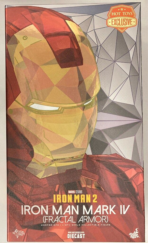 HOTTOYS MOVIE MASTERPIECE DIECAST IRON MAN MARK 4 | FRACTAL ARMOR MMS792D7