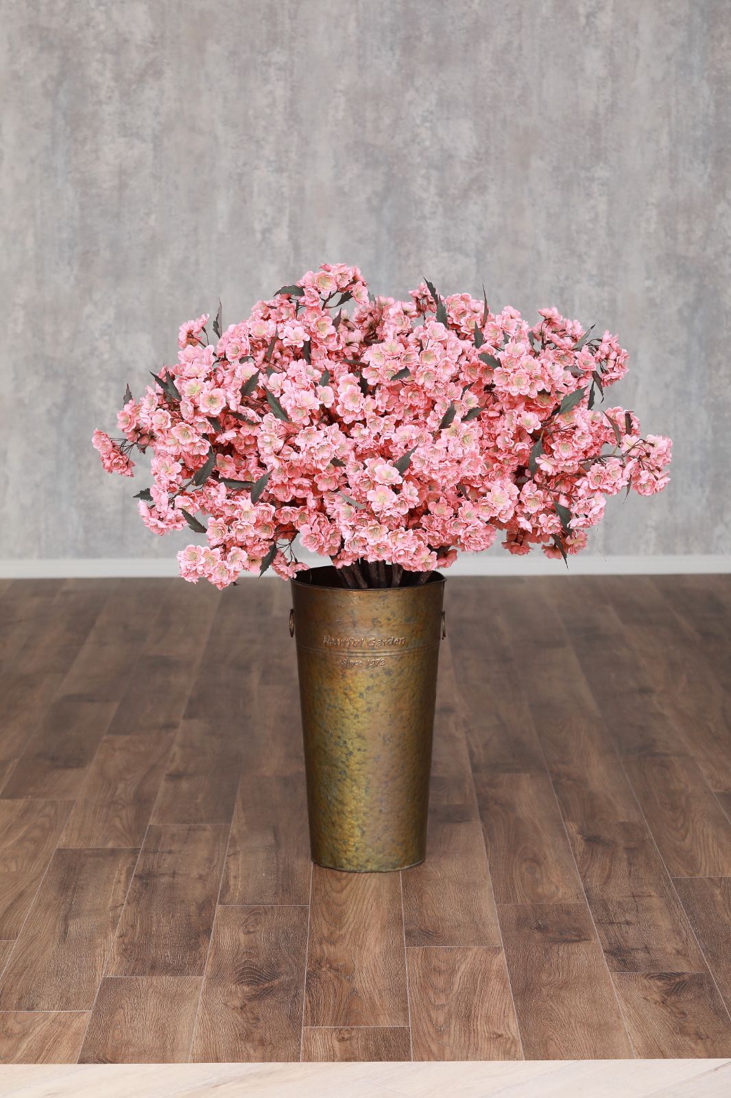 造花(フェイクフラワー)　八重桜　ヤエザクラ　濃いピンク　インテリアにおすすめ