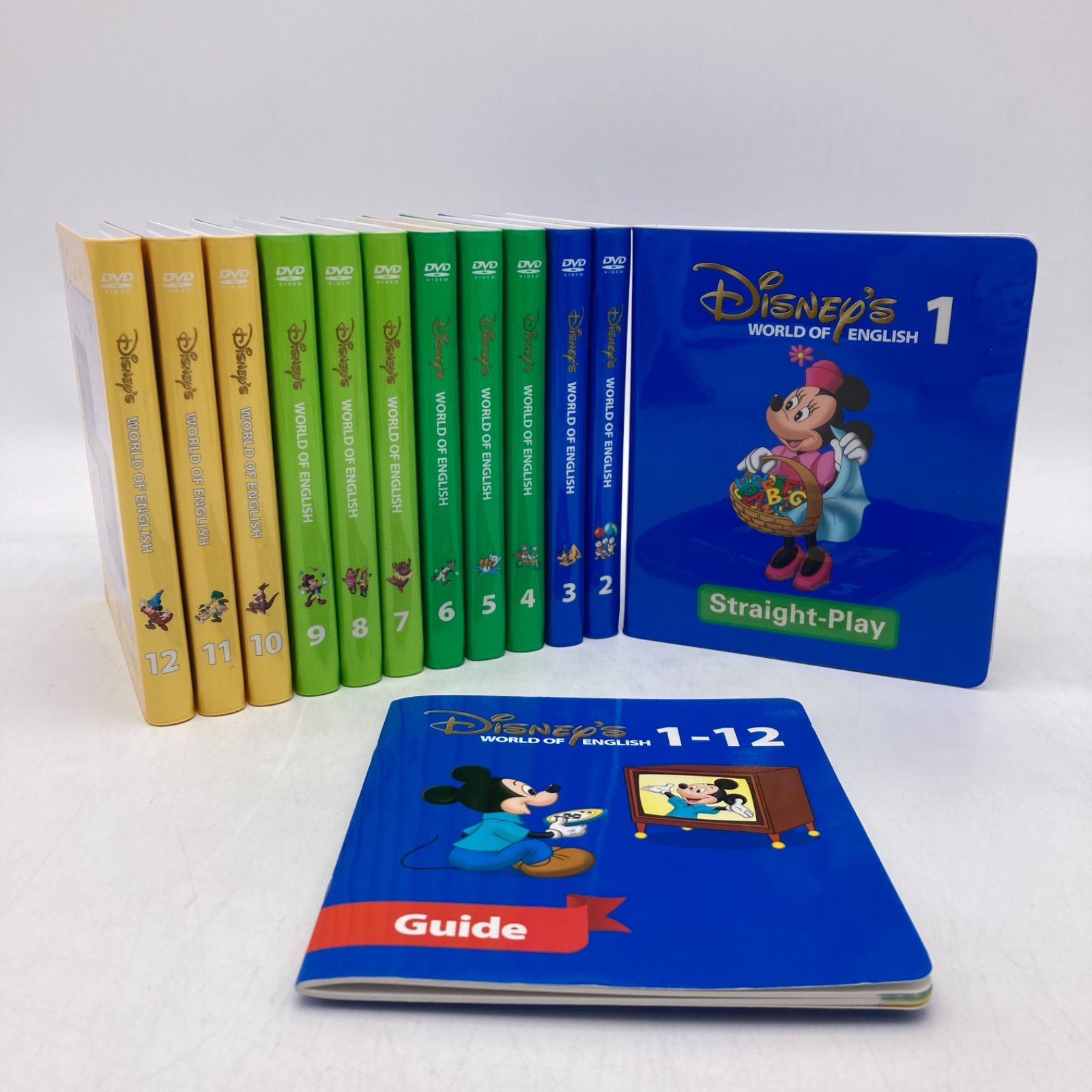 ストレートプレイ DVD 新子役 字幕あり プレイオールソングス機能 ディズニー英語システム DWE Disney ワールドファミリー 600405