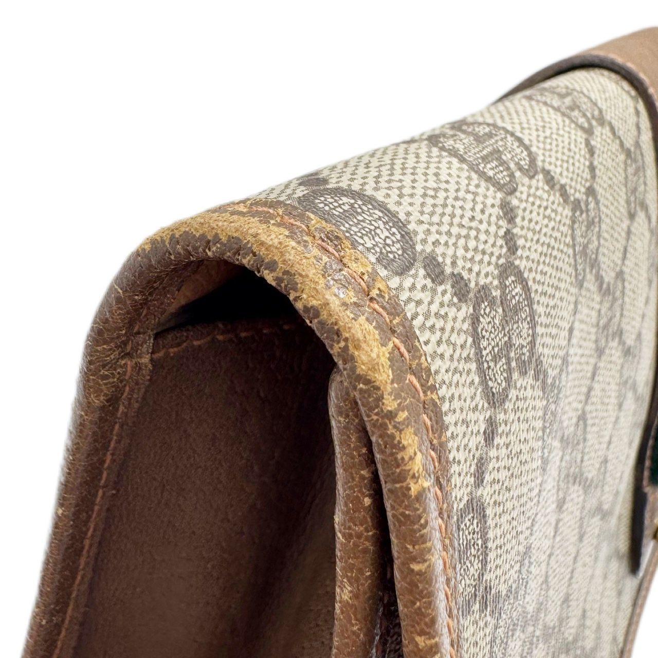 GUCCI グッチ クラッチバッグ GGスプリーム シェリーライン オールド