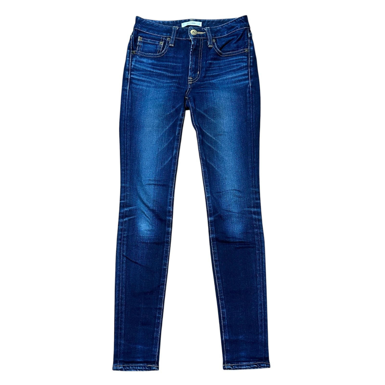 美品！ MOUSSY / マウジー Rebirth SKINNY 23インチ MOUSSY | WF Rebirth embroidery スキニー (スキニー ) |SHEL