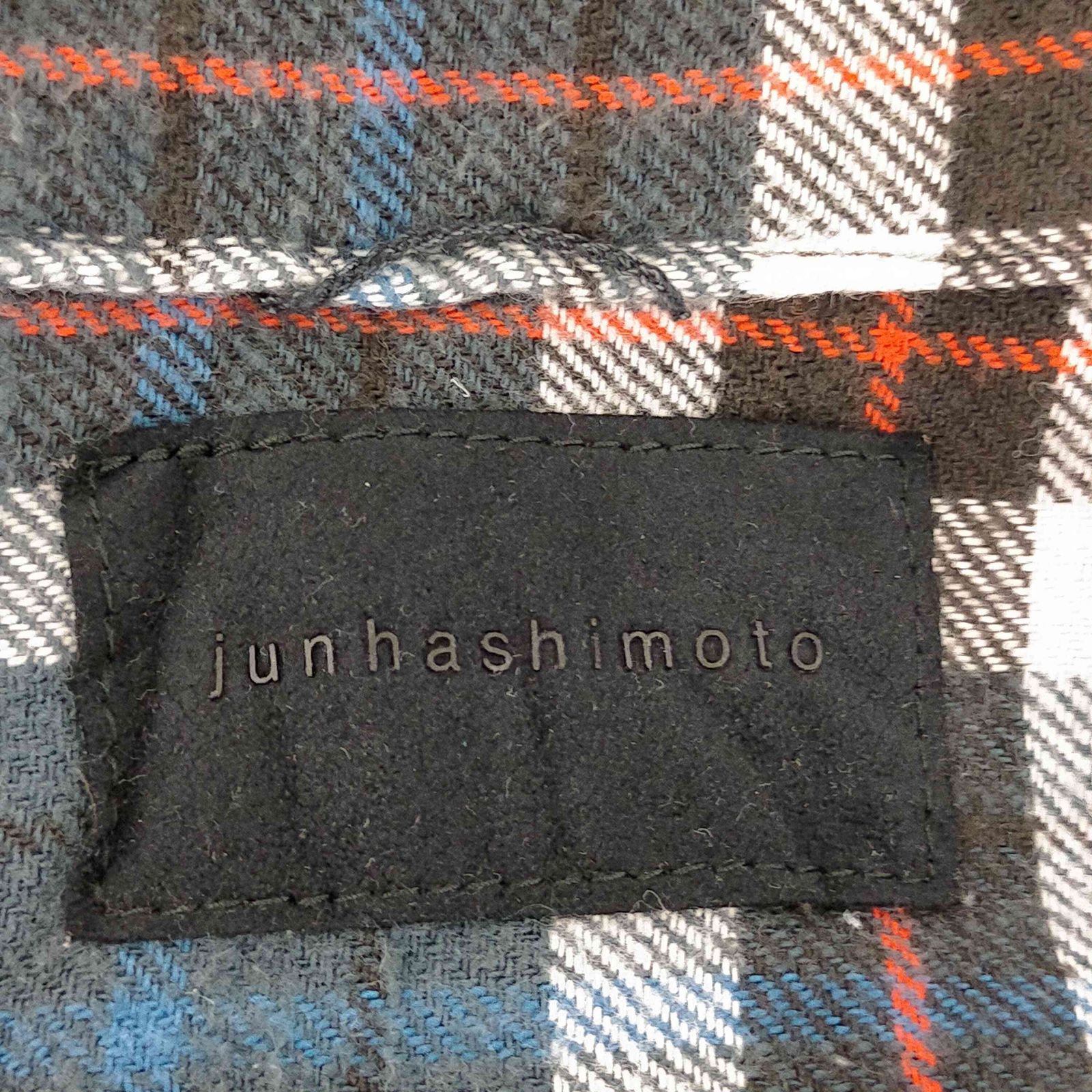 トップス junhashimoto SV01 CHECK HOOK SHIRTS SV01 CHECK HOOK
