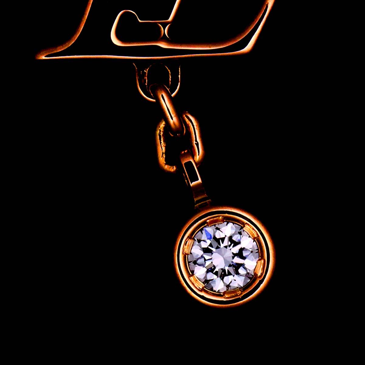 ルイ ヴィトン LOUIS VUITTON イディール ブロッサム ダイヤ ピアス  