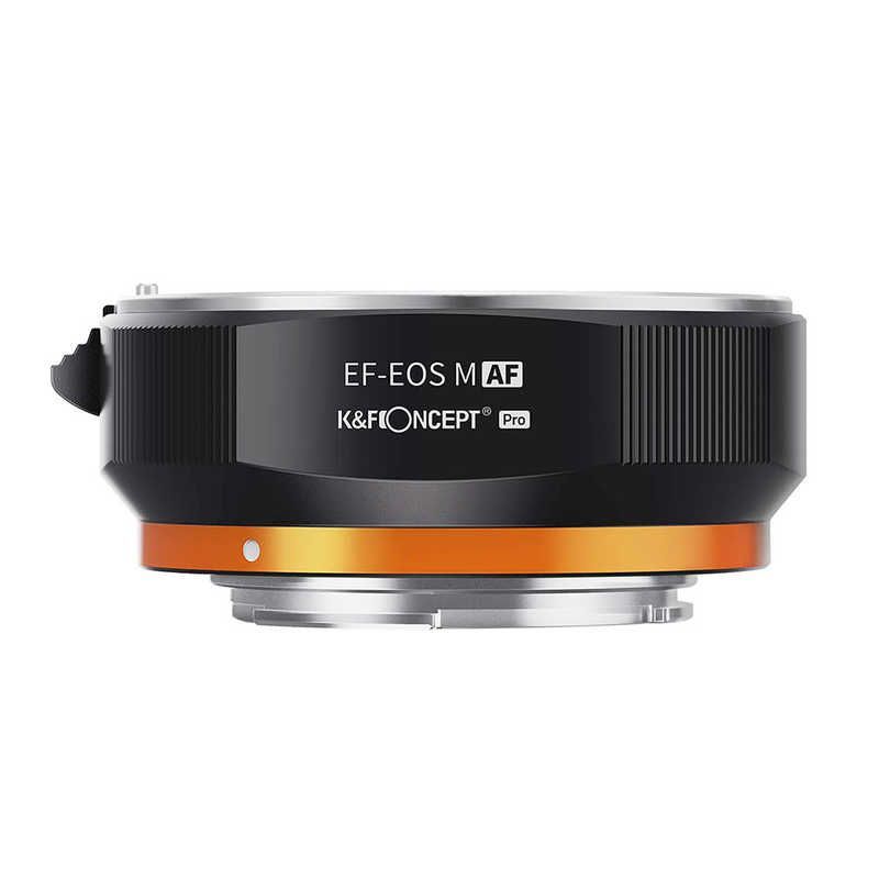 送料無料 ♥ 未開梱 K＆FCONCEPT 電子マウントアダプター キヤノンEFマウントレンズ → キヤノンEF-Mマウント変換 KF-EFEM-AF