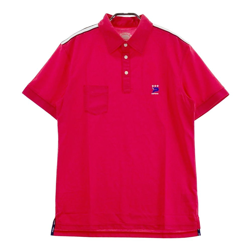 サイズ：L PALMS&CO KIWI&CO ×PATRICK 半袖ポロシャツ レッド系