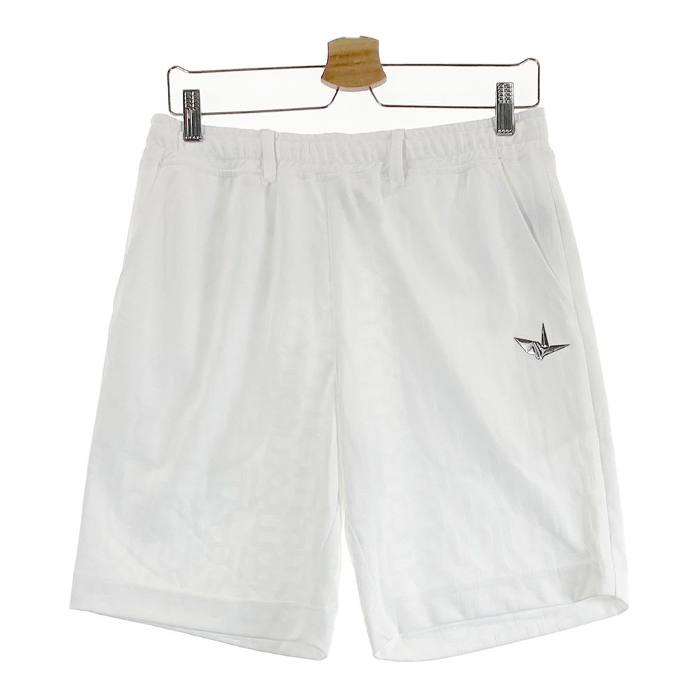 サイズ 4 1PIU1UGUALE3 GOLF GRP135 ハーフパンツ 総柄 ホワイト系 240101472642 ゴルフウェア メンズ ストスト