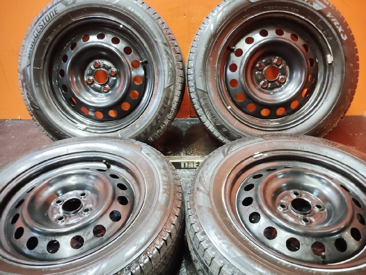 BS BLIZZAK VRX3 195/65R16】スタッドレス【トヨタ ライズ 純正