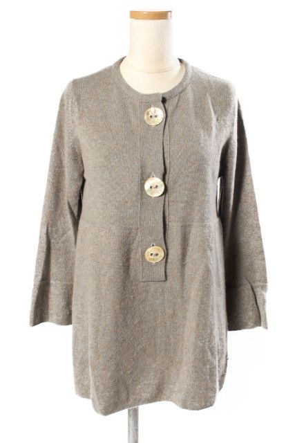 クイーン&ベル QUEENE&BELLE セーター ニット 長袖 カシミヤ S グレー ahm0513 レディース クイーン&ベル QUEENE&BELLE セーター ニット 長袖 カシミヤ S