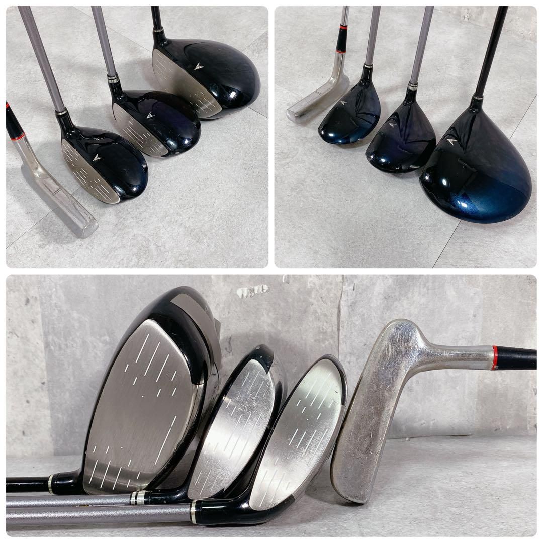 X707 左利き レフティ ゼクシオ メンズ ゴルフ クラブ セット 14点 X707 左利き レフティ ゼクシオ メンズ ゴルフ クラブ セット 14点