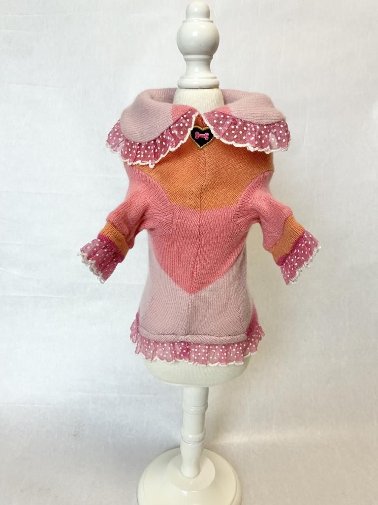 ♡Fifi&Romeo フィフィアンドロメオ カシミヤニット ワンピース ドッグ