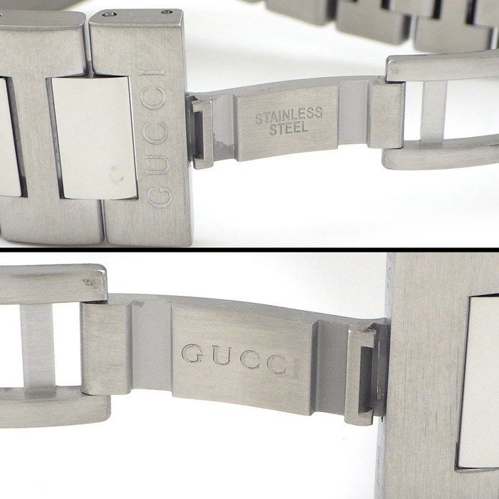 グッチ GUCCI 腕時計 GG2570 YA142314/142.3 ネイビー文字盤 デイト SS
