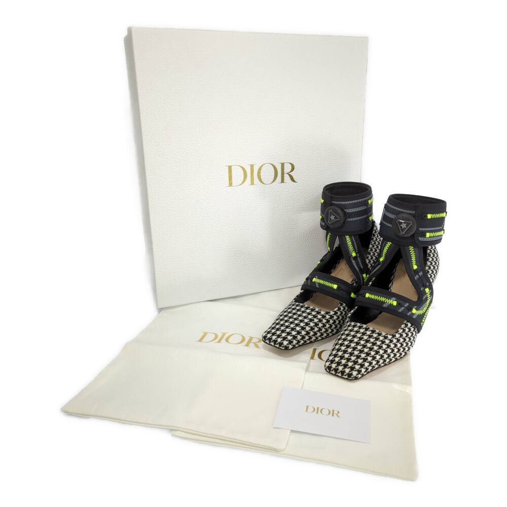 Christian Dior クリスチャンディオール ディイール62-22 千鳥柄