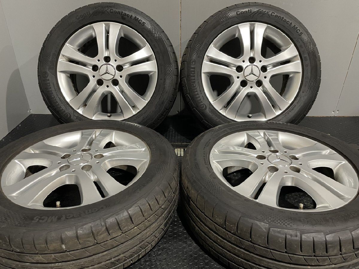 Continental ContiMaxContact MC5 205/55R16】夏タイヤ【ベンツ W169 A 
