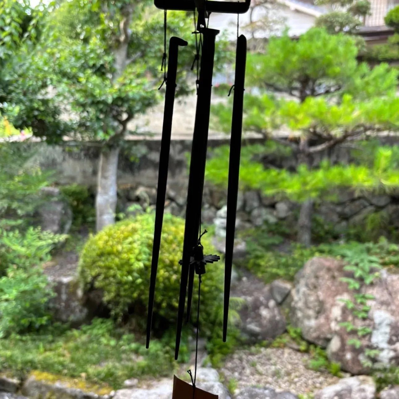風鈴 明珍火箸風鈴 明珍宗之作 鉄箸4本タイプ 涼やかな音色