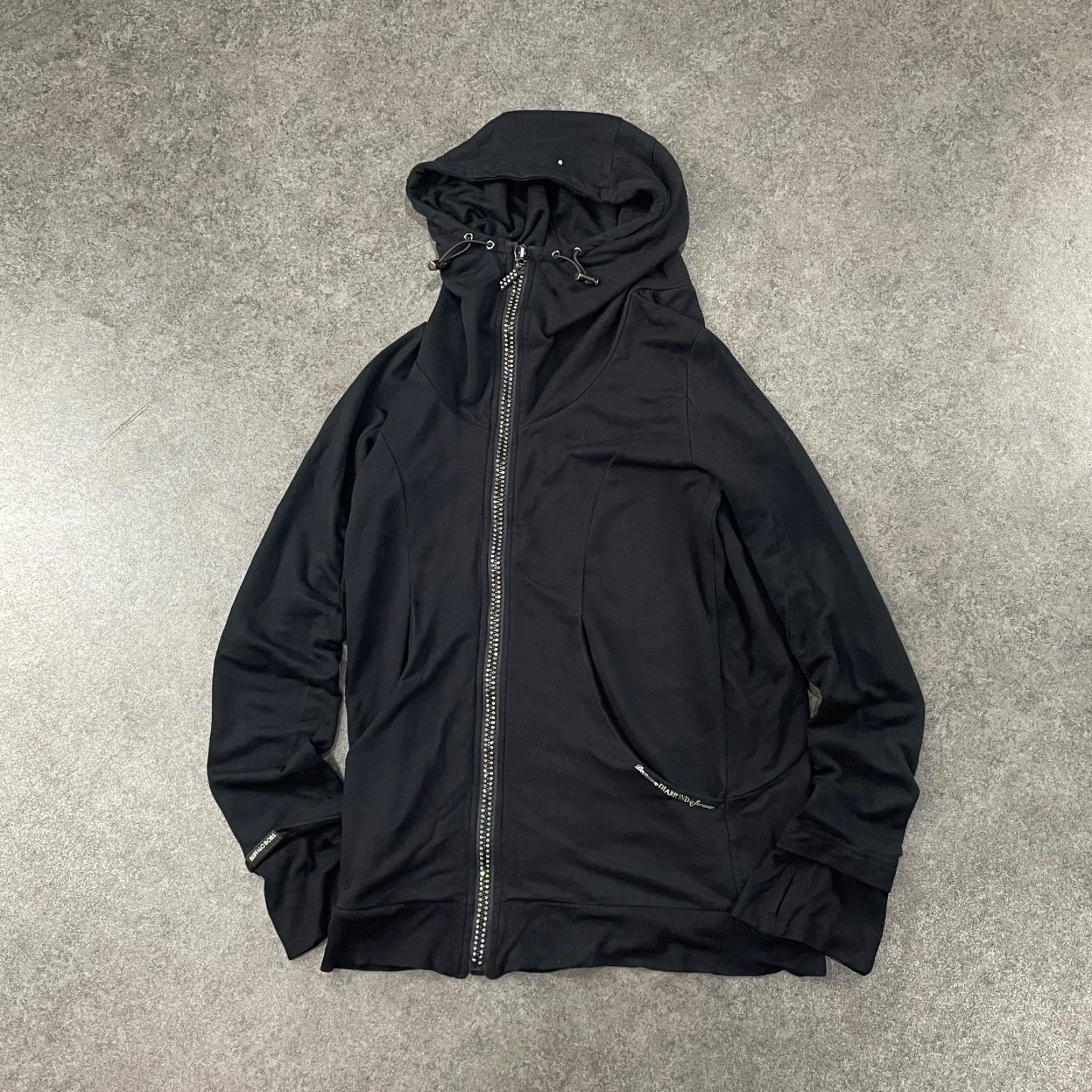 Buffalo bobs ギミック ジップパーカー グランジ y2k お兄系 BUFFALO BOBS Full Zip Jacket Hoodie お兄系 バッファローボブズ