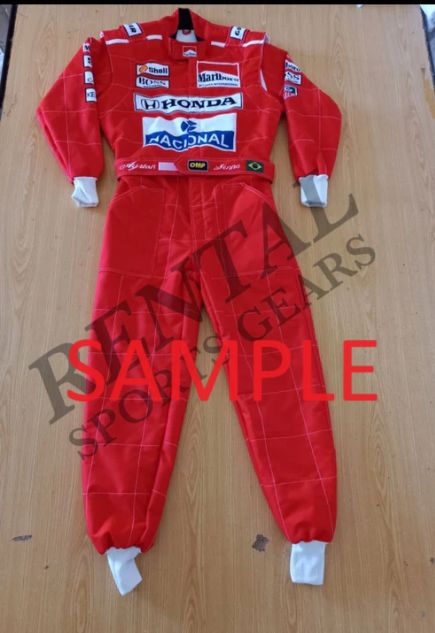 新品 アイルトン・セナ 1991年 F1 カートレーシングスーツ オーダーメイド サイズ各種 ☆発送予定日: 7月15日 - メルカリ