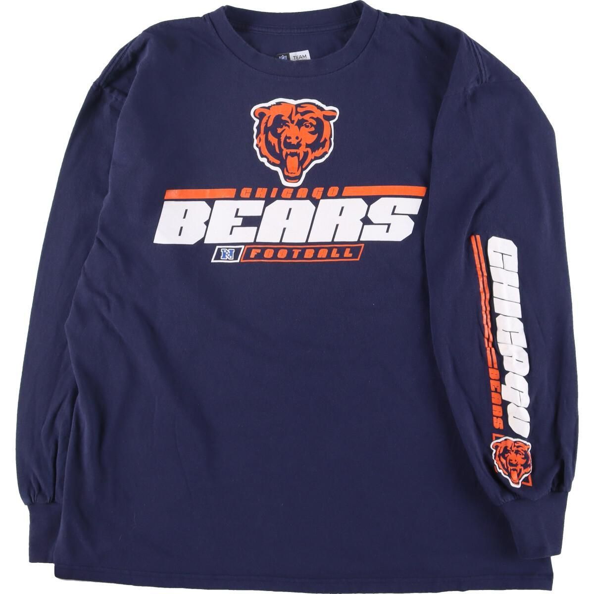 NFL TEAM APPAREL シカゴベアーズフットボールプリントＴシャツ