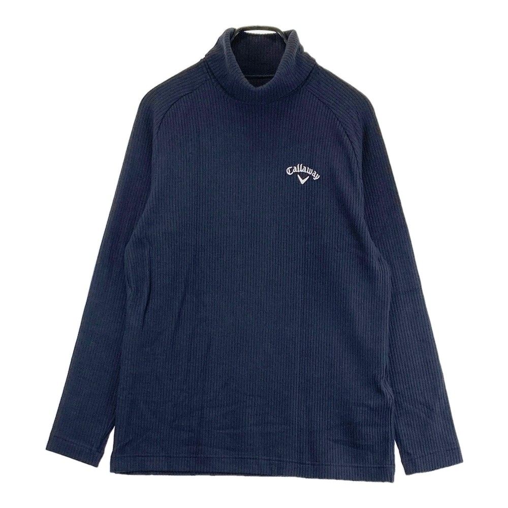 新品 Callaway クマ柄ニット キャロウェイ アパレル 2024年秋冬モデル メンズ ロゴコラージュ