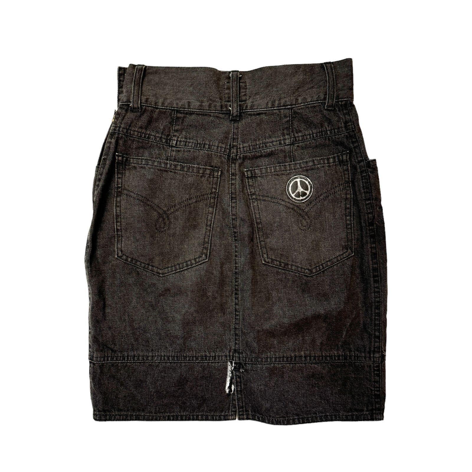 Moschino モスキーノ ジーンズ イタリア製 デニムスカート - メルカリ 