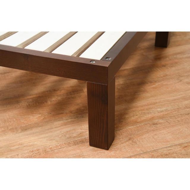 人懐っこい 萩原 Hagihara WB-7702S-DBR ベッド 新生活 インテリア 家具おしゃれ