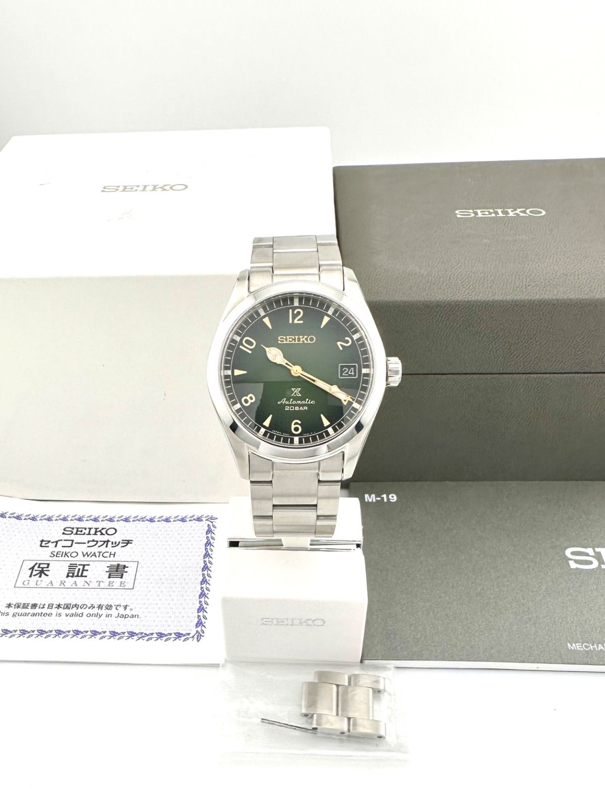 SEIKO 6R35-01B0 SBDC115 アルピニスト 自動巻き時計 セイコー - メルカリ